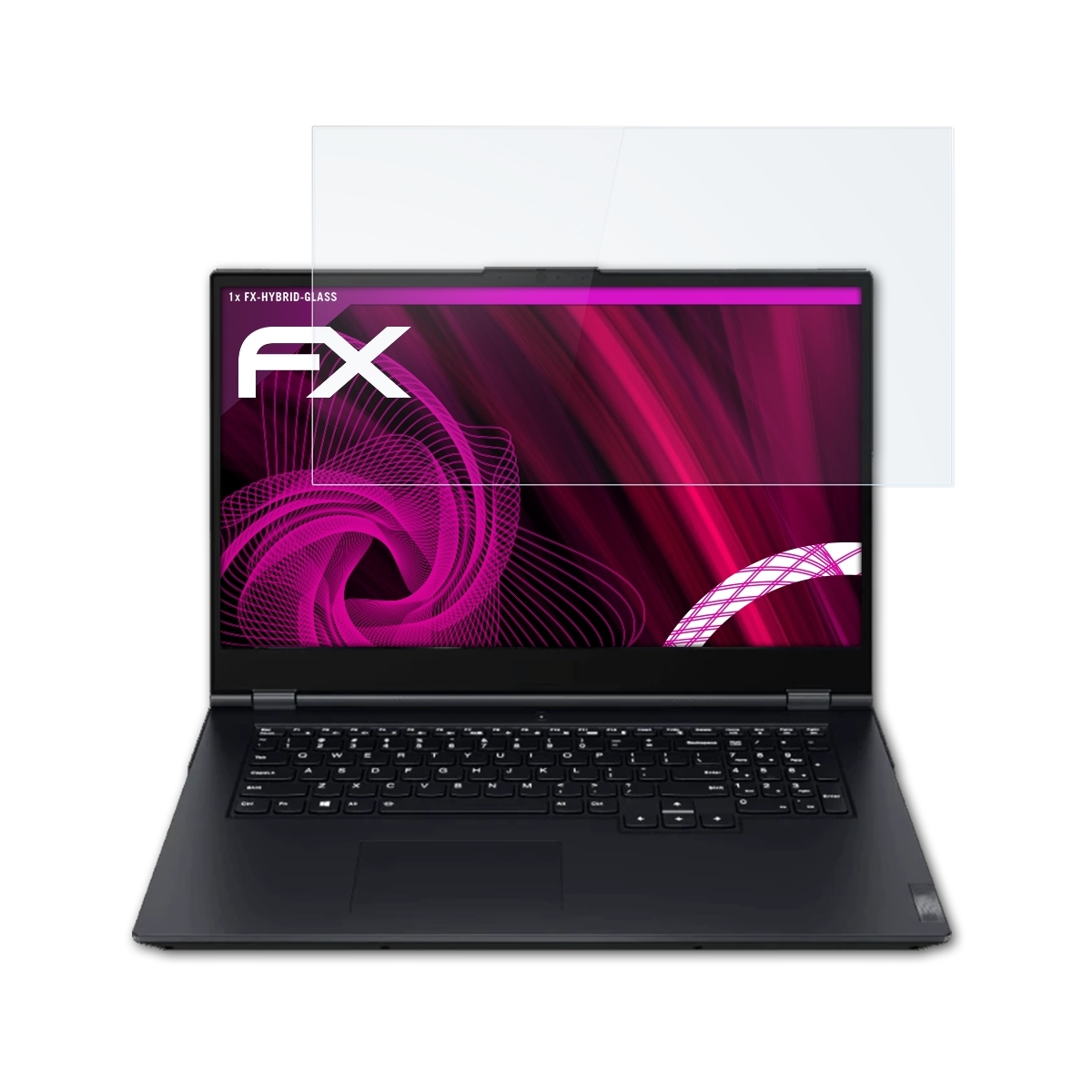 FX-Hybrid-Glass Legion ATFOLIX Lenovo Schutzglas(für 5 (17 Inch))