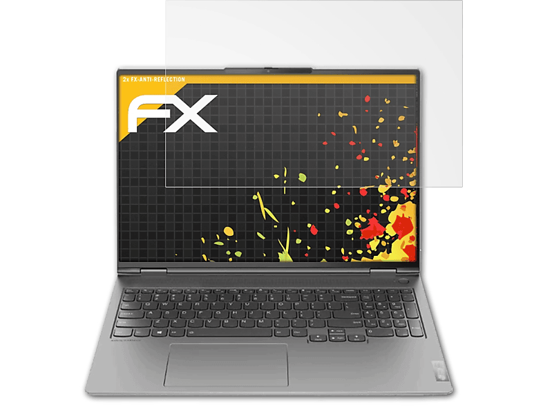 ThinkBook 2x Displayschutz(für FX-Antireflex 16p ATFOLIX (Gen 2)) Lenovo