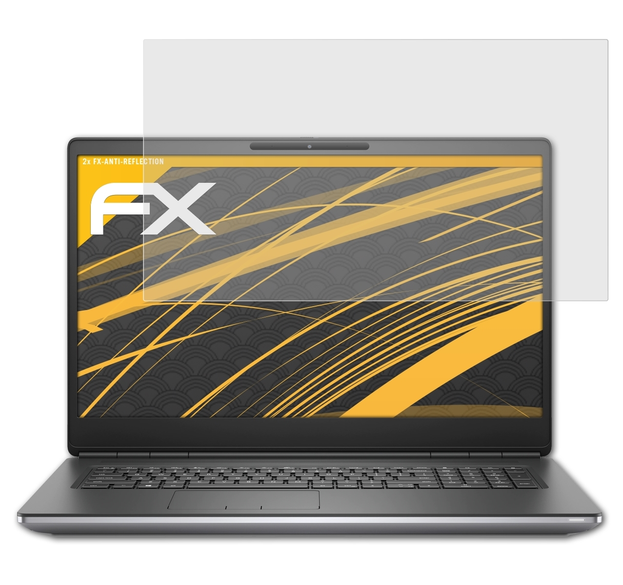 ATFOLIX 2x FX-Antireflex Dell Precision 7760) Displayschutz(für