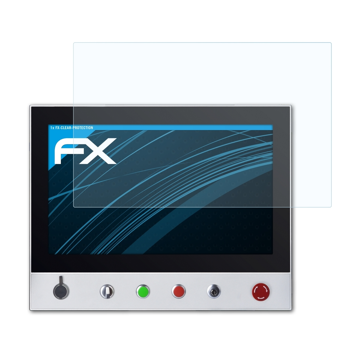 ATFOLIX FX-Clear Displayschutz(für Nodka IDP59185-C-L (18.5 Inch))