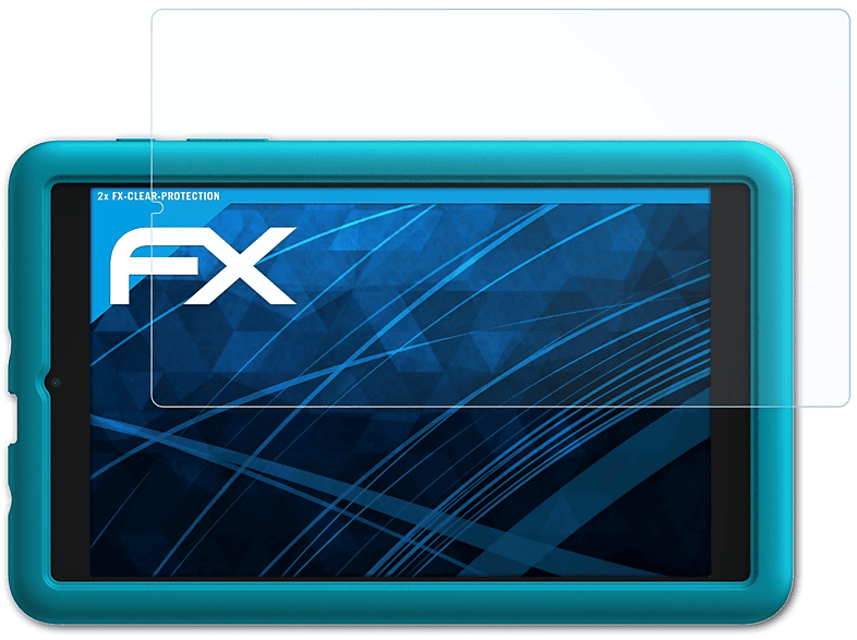 Alcatel Joy ATFOLIX FX-Clear Tab) 2x Displayschutz(für
