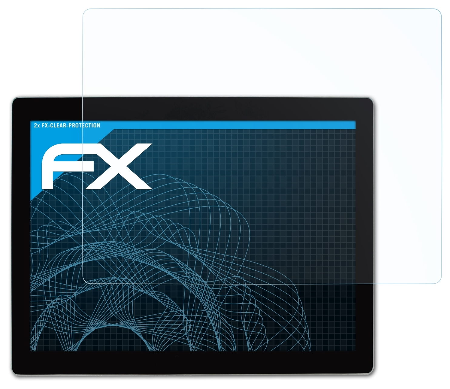 ATFOLIX 2x FX-Clear Displayschutz(für Senor Hygrolion 197P)