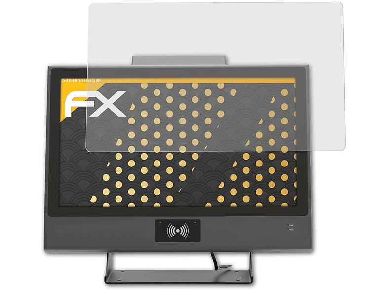 ATFOLIX 2x FX-Antireflex Displayschutz(für Forsis Profi Multitouch 2400)