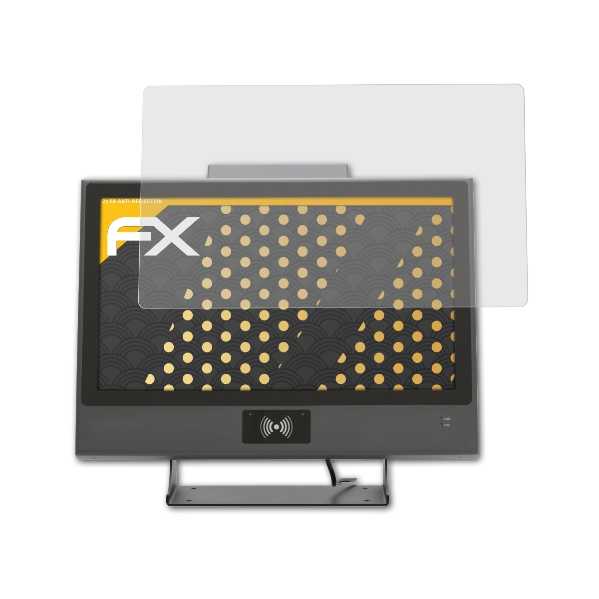 ATFOLIX 2x FX-Antireflex Forsis 2400) Displayschutz(für Multitouch Profi