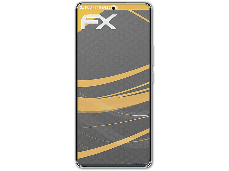 80 FX-Antireflex Displayschutz(für 3x ATFOLIX Pro Flat) Honor