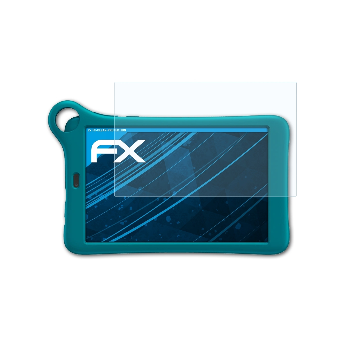 Alcatel Displayschutz(für Joy FX-Clear 2) ATFOLIX Tab 2x