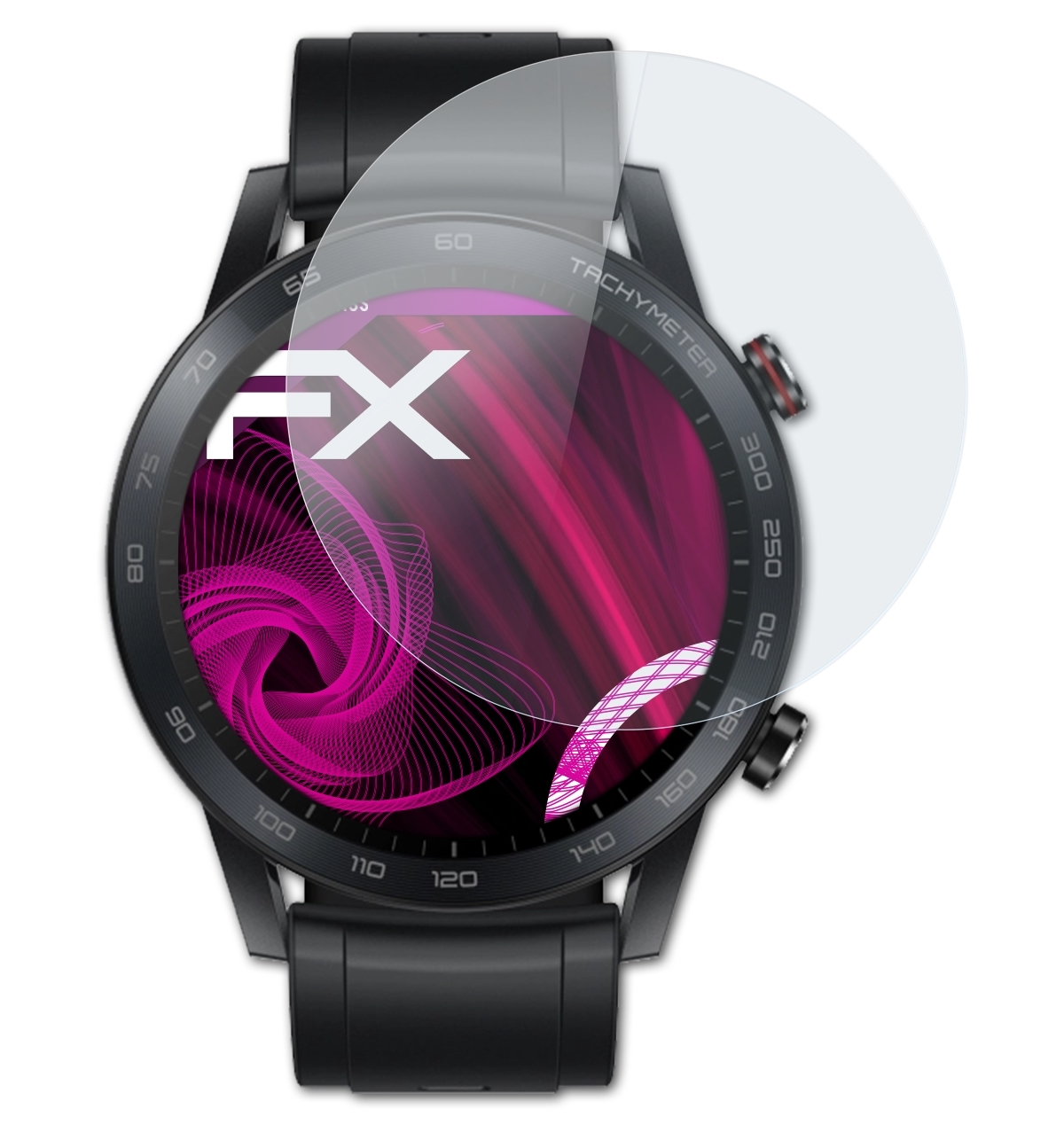 GS ATFOLIX Schutzglas(für Watch Honor FX-Hybrid-Glass 3i)