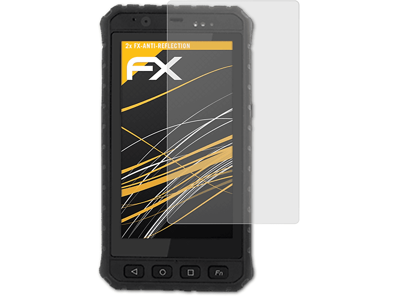 Winmate 2x FX-Antireflex ATFOLIX Displayschutz(für E500RM9)