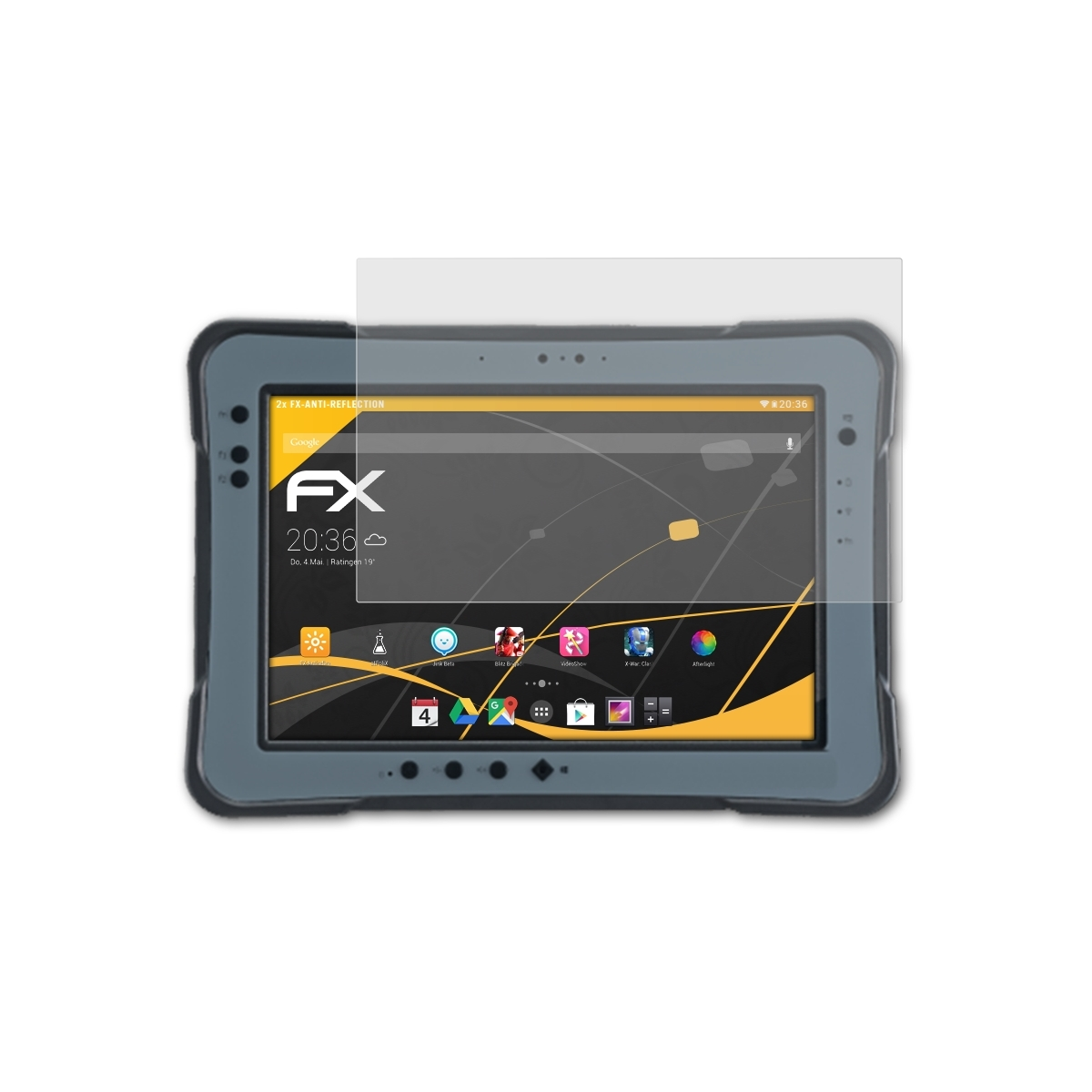 ATFOLIX 2x FX-Antireflex RuggOn Rextorm Displayschutz(für PX501)