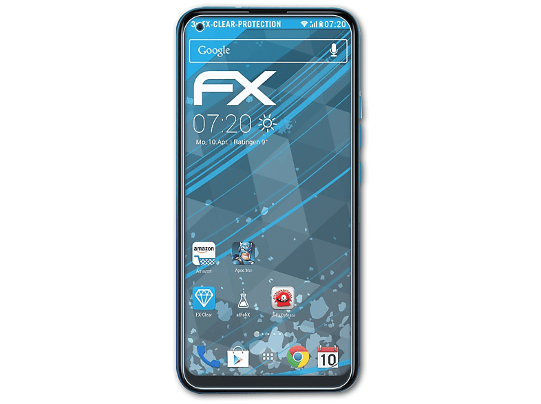 ATFOLIX 3x FX-Clear Displayschutz(für G51S) BLU