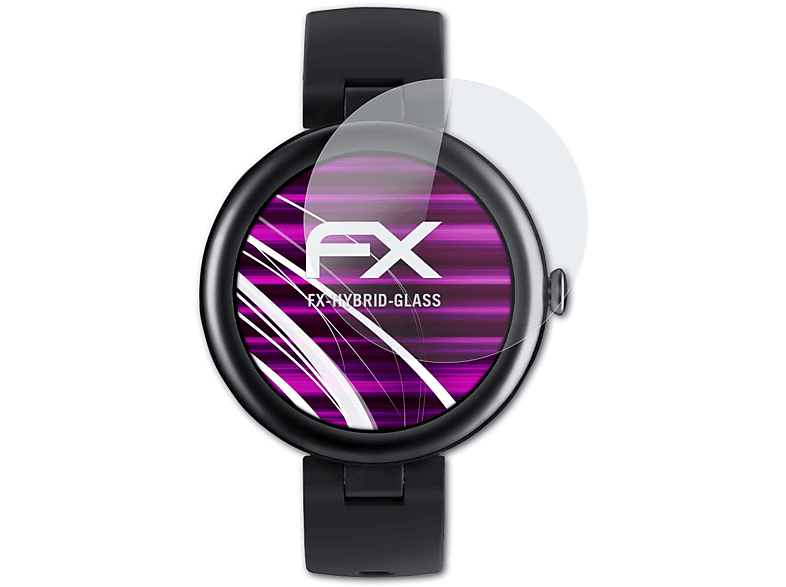 ATFOLIX FX-Hybrid-Glass Schutzglas(für Yamay Lynn) | Smartwatch Schutzfolien & Gläser