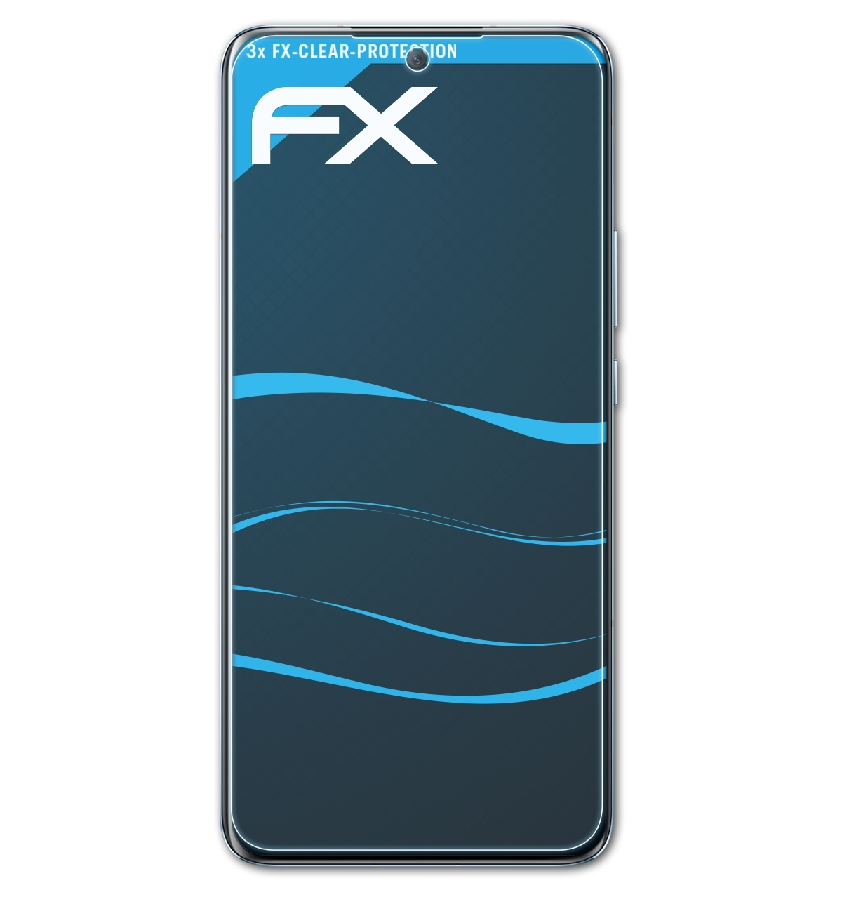 ATFOLIX 3x FX-Clear Magic5) Displayschutz(für Honor