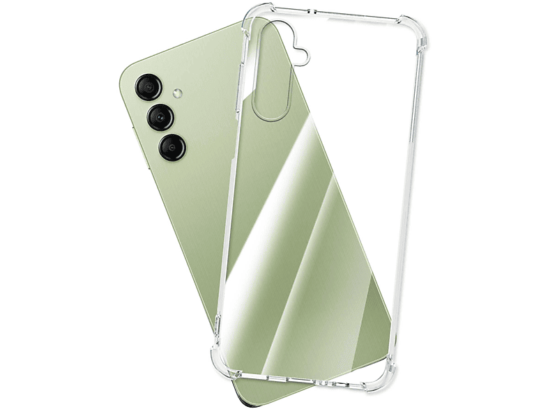 MTB MORE ENERGY Galaxy Case, Armor Backcover, A14 Samsung, 4G, Clear Transparent