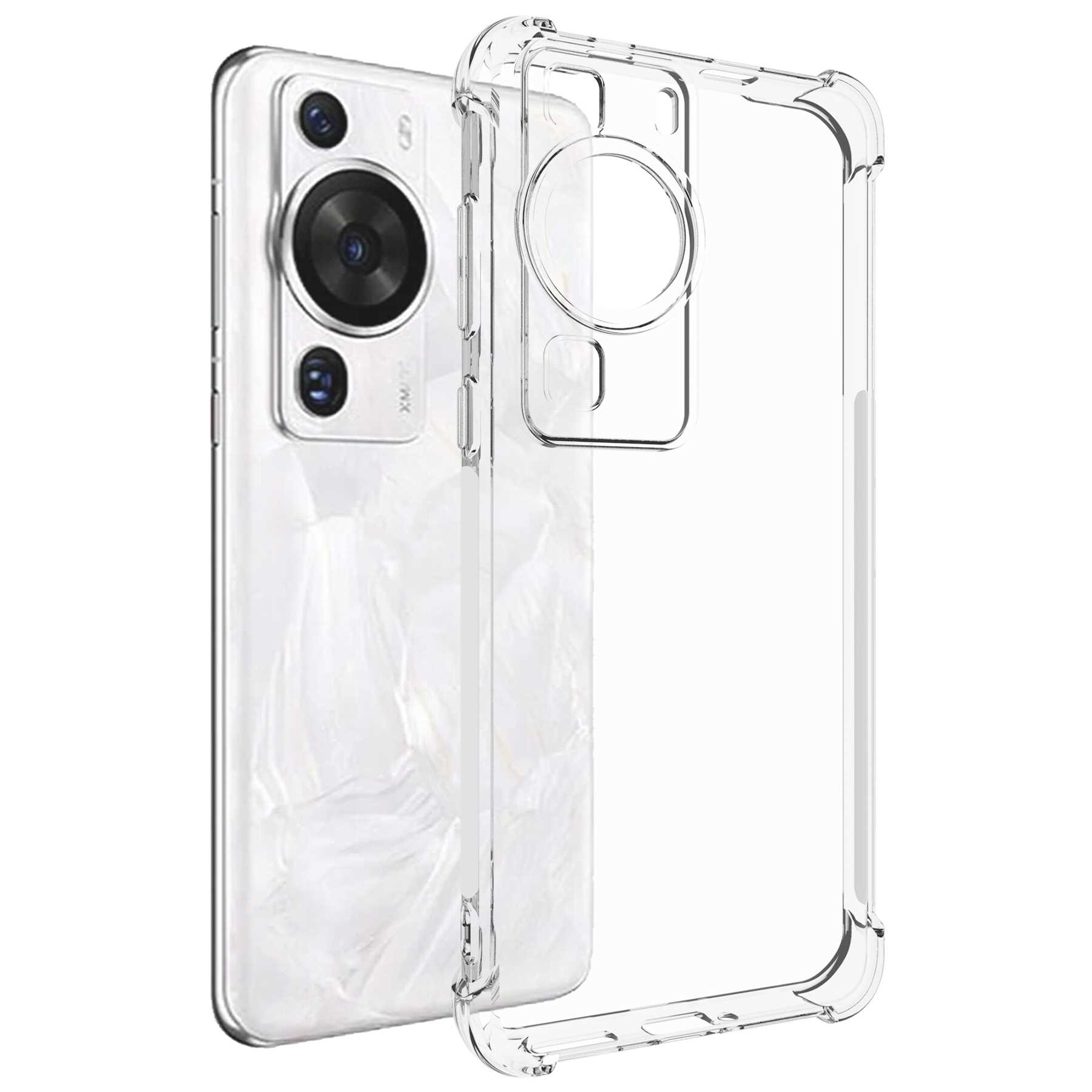 P60 Pro, Case, P60, Transparent Backcover, MTB Clear ENERGY Huawei, MORE Armor