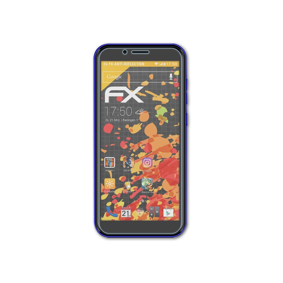 3x FX-Antireflex C5L+) BLU Displayschutz(für ATFOLIX
