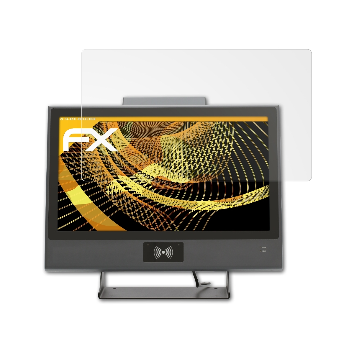 ATFOLIX 2x FX-Antireflex Displayschutz(für Forsis 2700) Multitouch Profi