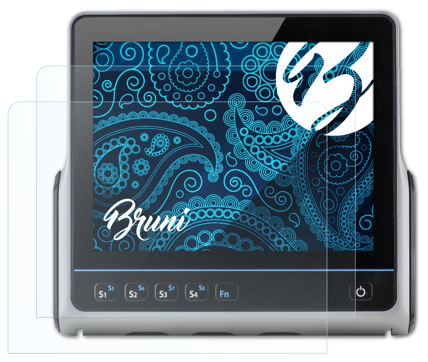 BRUNI 2x Basics-Clear Schutzfolie(für VMT9010) ads-tec