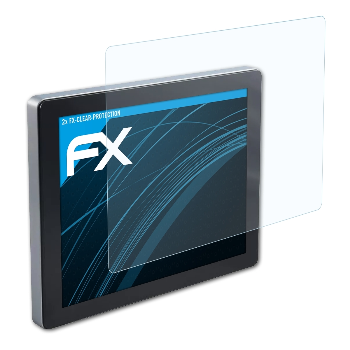 ATFOLIX 2x FX-Clear Displayschutz(für Aures Teos 1536)