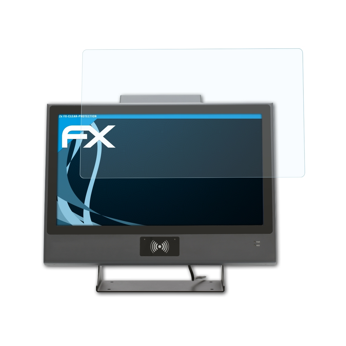 ATFOLIX 2x FX-Clear Displayschutz(für Forsis Multitouch Profi 2400)
