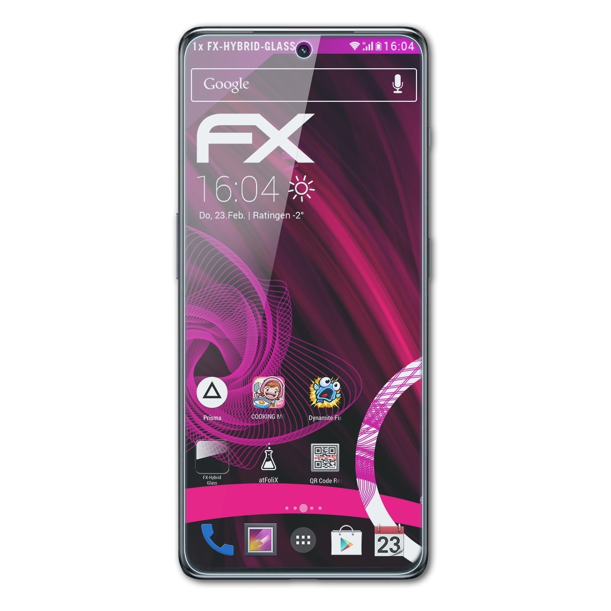 ATFOLIX FX-Hybrid-Glass Schutzglas(für OnePlus 5G) 11R