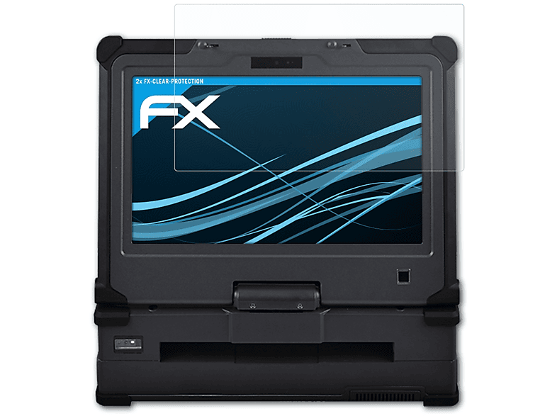 ATFOLIX 2x FX-Clear Displayschutz(für Zonerich ZQ-NP1212)