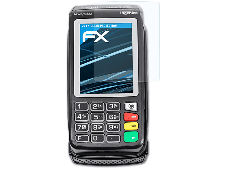 REA flex) Displayschutz(für Card FX-Clear T9 ATFOLIX 2x