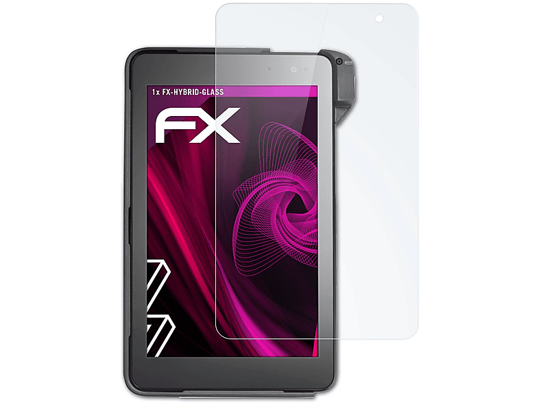 ATFOLIX FX-Hybrid-Glass Schutzglas(für Oracle Micros E8) Tablet