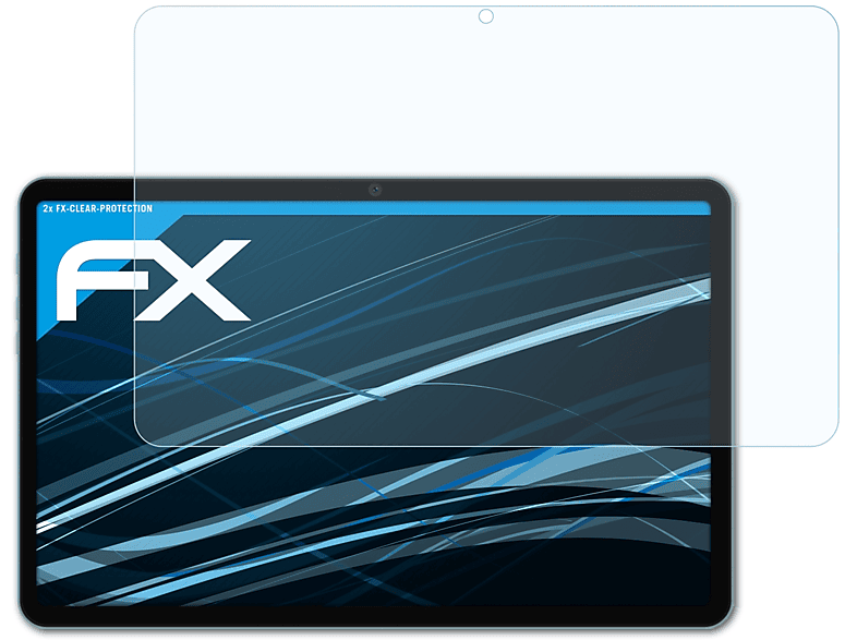 ATFOLIX 2x FX-Clear Displayschutz(für Blackview Tab 16)