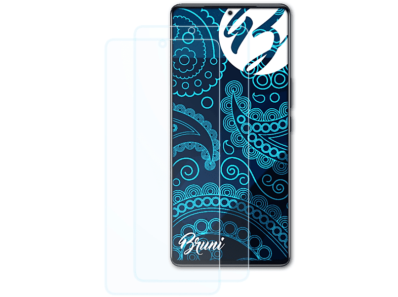 BRUNI 2x Basics-Clear Vivo Pro) S16 Schutzfolie(für