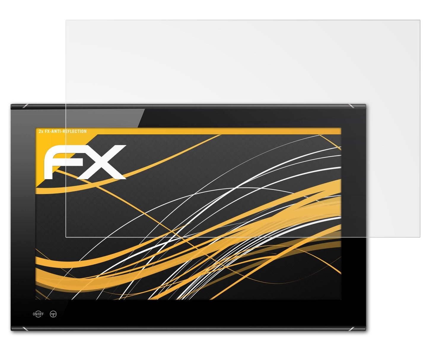 Displayschutz(für 2x Inch)) Simrad FX-Antireflex ATFOLIX NSS16 (16 evo3S