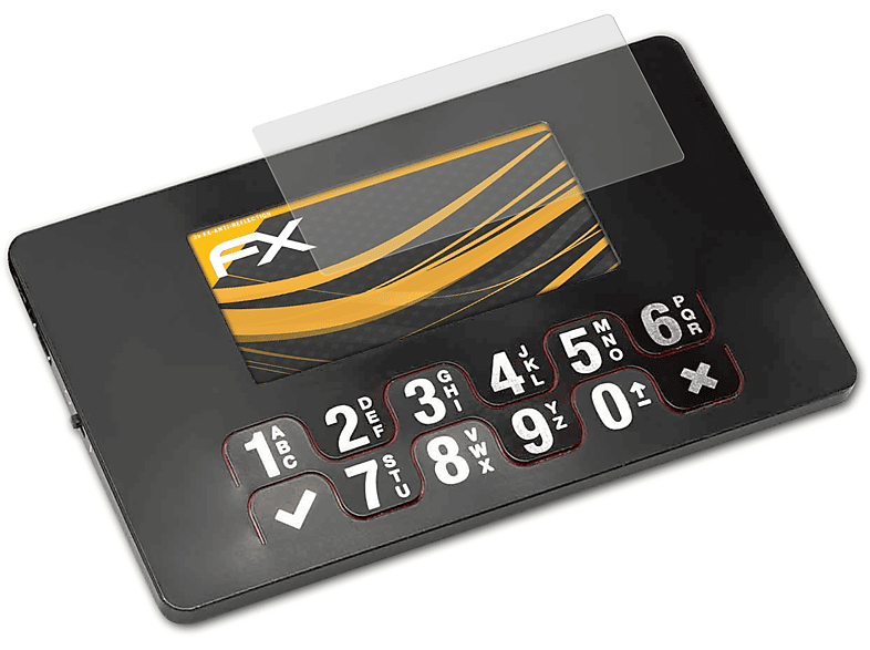 ATFOLIX BitLox 3x Displayschutz(für Ultimate) FX-Antireflex
