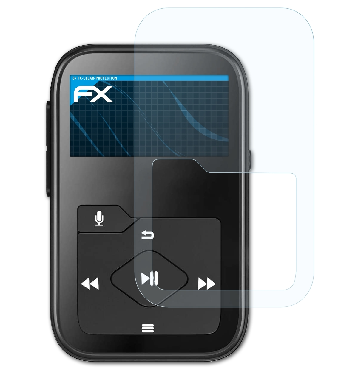 FX-Clear 3x B07S) Displayschutz(für ATFOLIX AGPTek