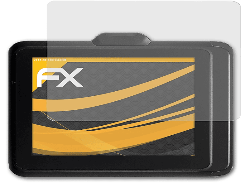 ATFOLIX 2x FX-Antireflex Displayschutz(für Oracle 720) Tablet Micros