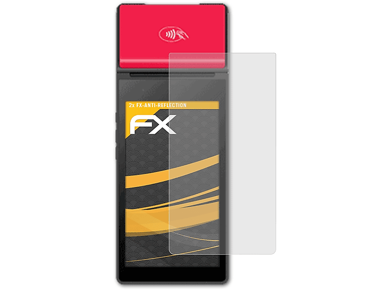 ATFOLIX iMin 2x FX-Antireflex M2 Pro) Displayschutz(für