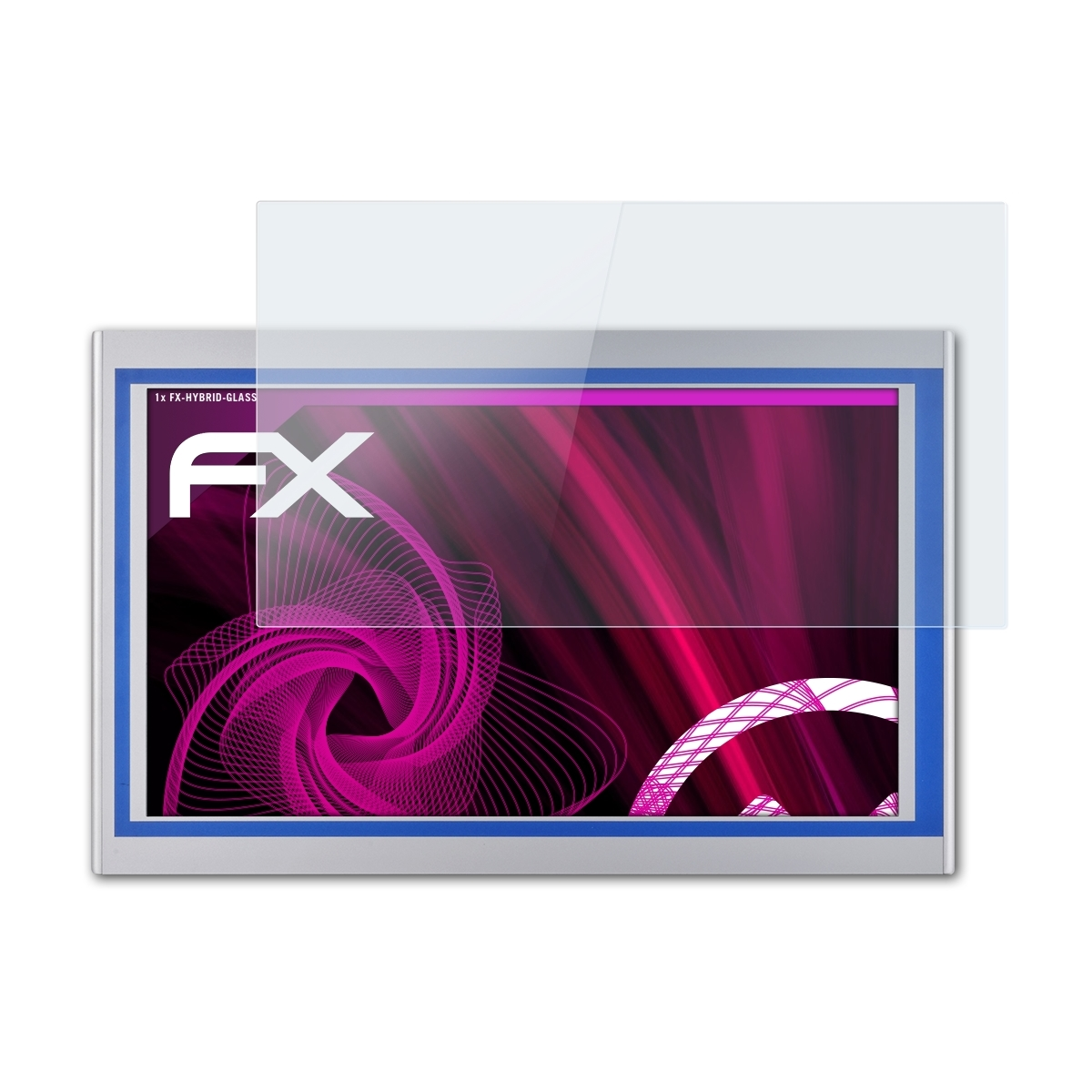 ATFOLIX FX-Hybrid-Glass Schutzglas(für Nodka TPC6000-A2154 (21.5 Inch))