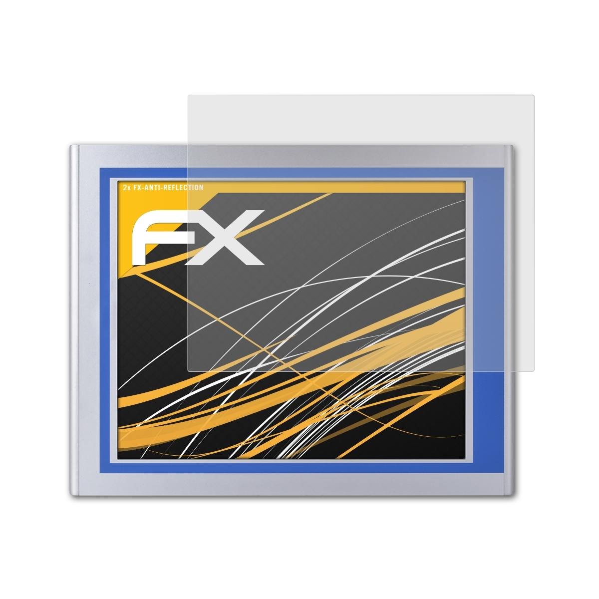 ATFOLIX 2x FX-Antireflex TPC6000-A174-T Inch)) Displayschutz(für Nodka (17