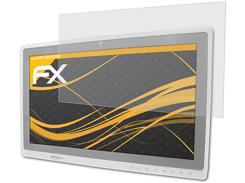 2x Onyx Inch)) Healthcare FX-Antireflex ATFOLIX (22 Displayschutz(für MATE-2205