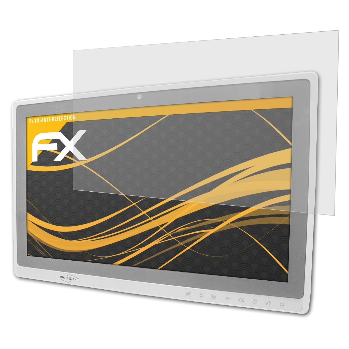 ATFOLIX 2x FX-Antireflex Displayschutz(für Onyx Healthcare (22 Inch)) MATE-2205