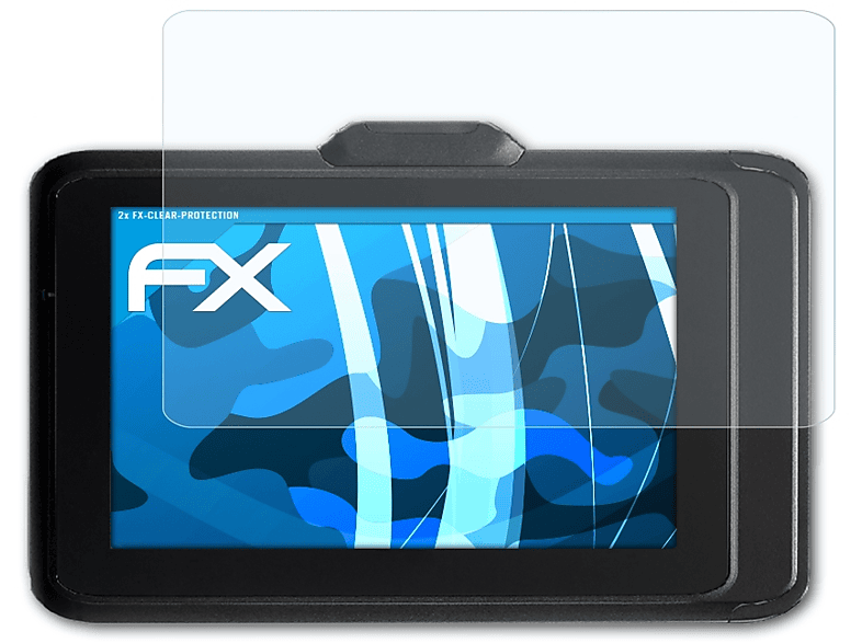 2x Micros FX-Clear ATFOLIX 720) Displayschutz(für Tablet Oracle
