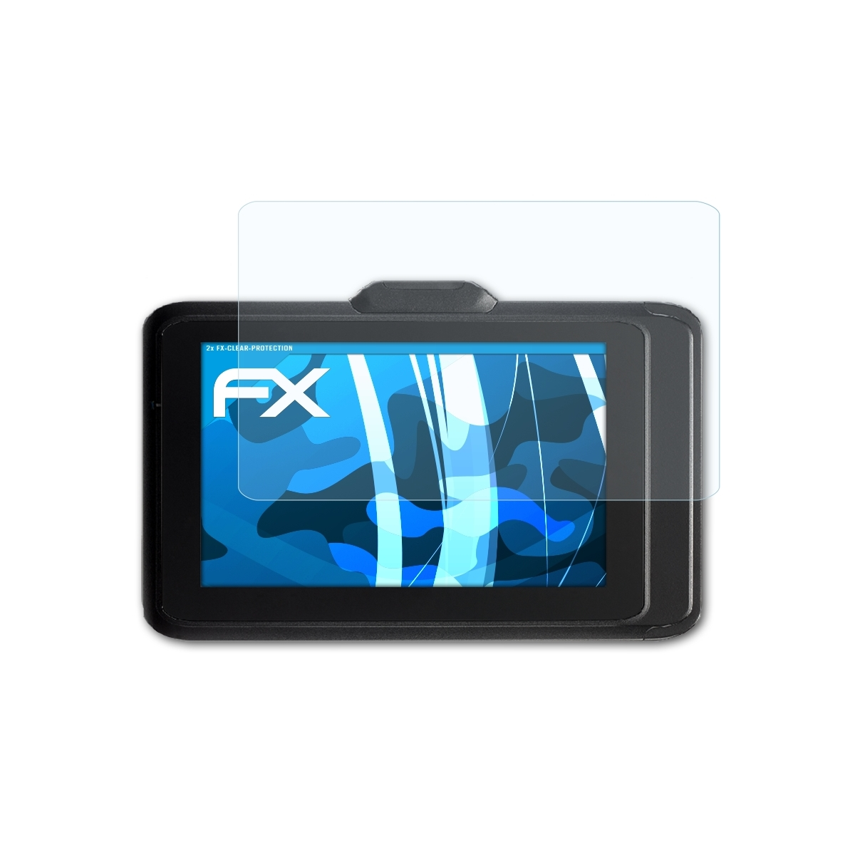 Oracle 2x Tablet 720) ATFOLIX Displayschutz(für FX-Clear Micros