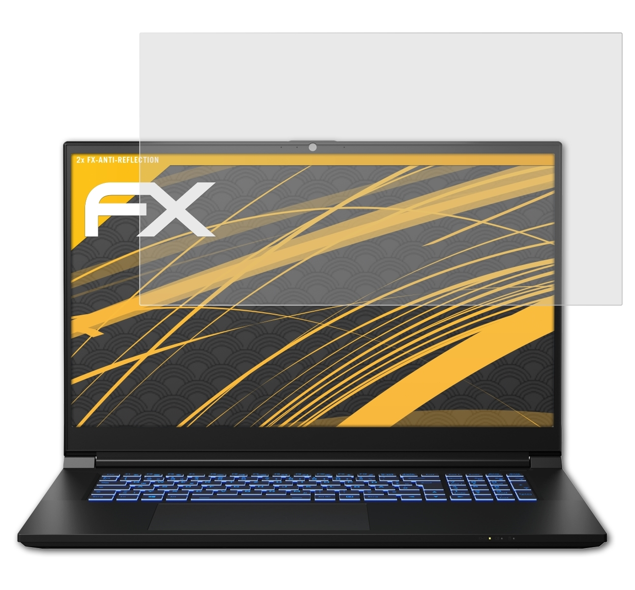 ATFOLIX FX-Antireflex Medion 2x P20 ERAZER (MD62401)) Displayschutz(für Defender
