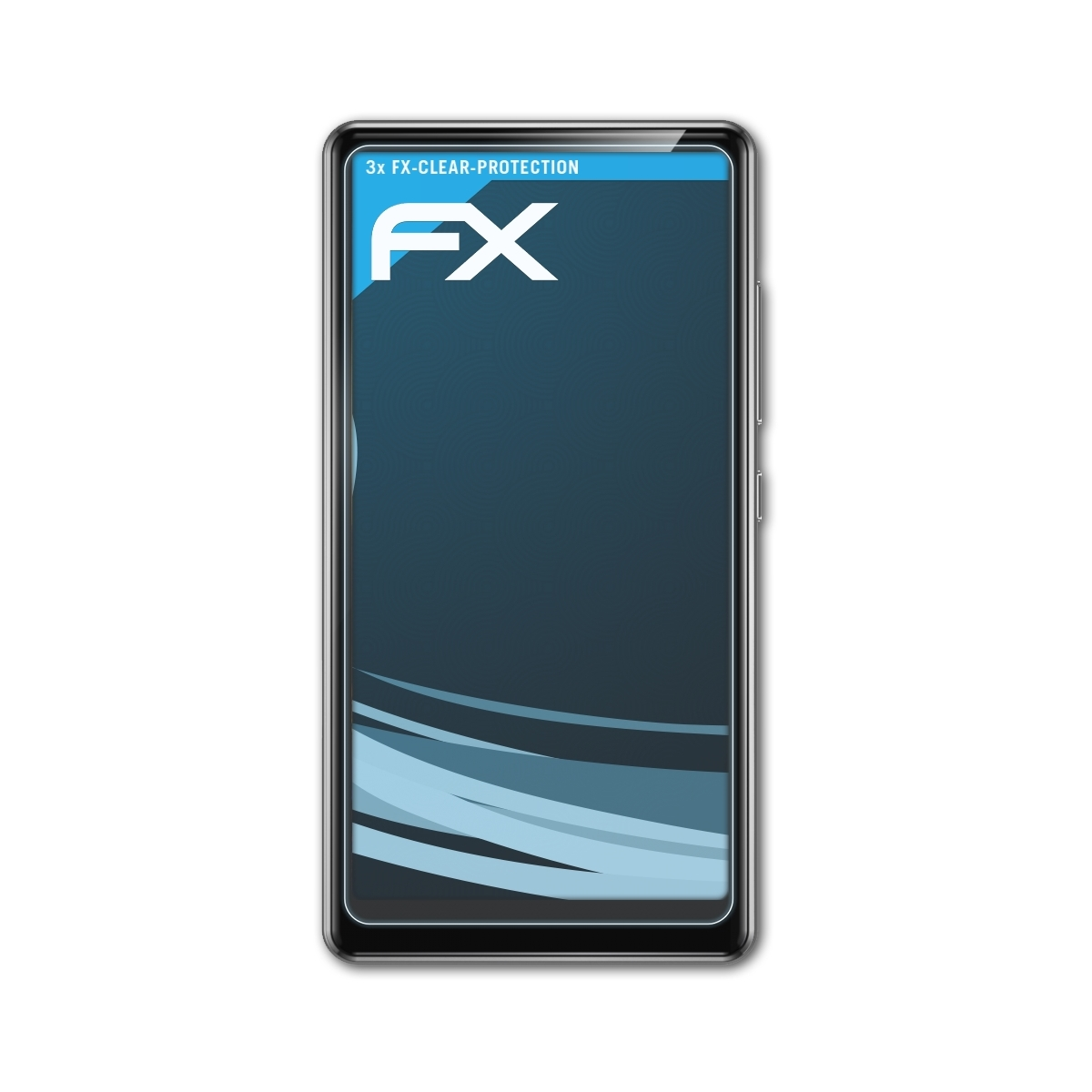 ATFOLIX 3x FX-Clear T03S) AGPTek Displayschutz(für