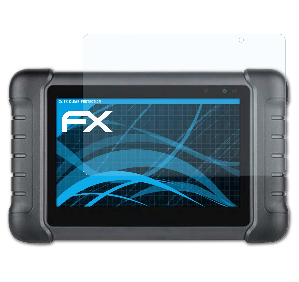 ATFOLIX 2x FX-Clear Displayschutz(für Autel MaxiPRO MP808BT)