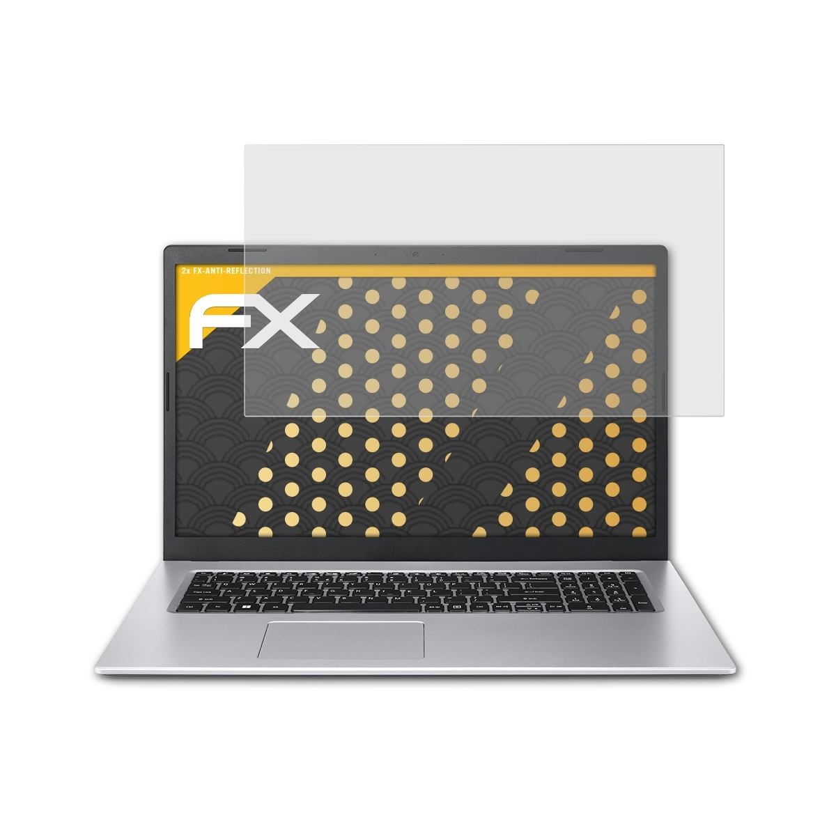 FX-Antireflex Displayschutz(für Aspire ATFOLIX Acer 3 A317-53) 2x