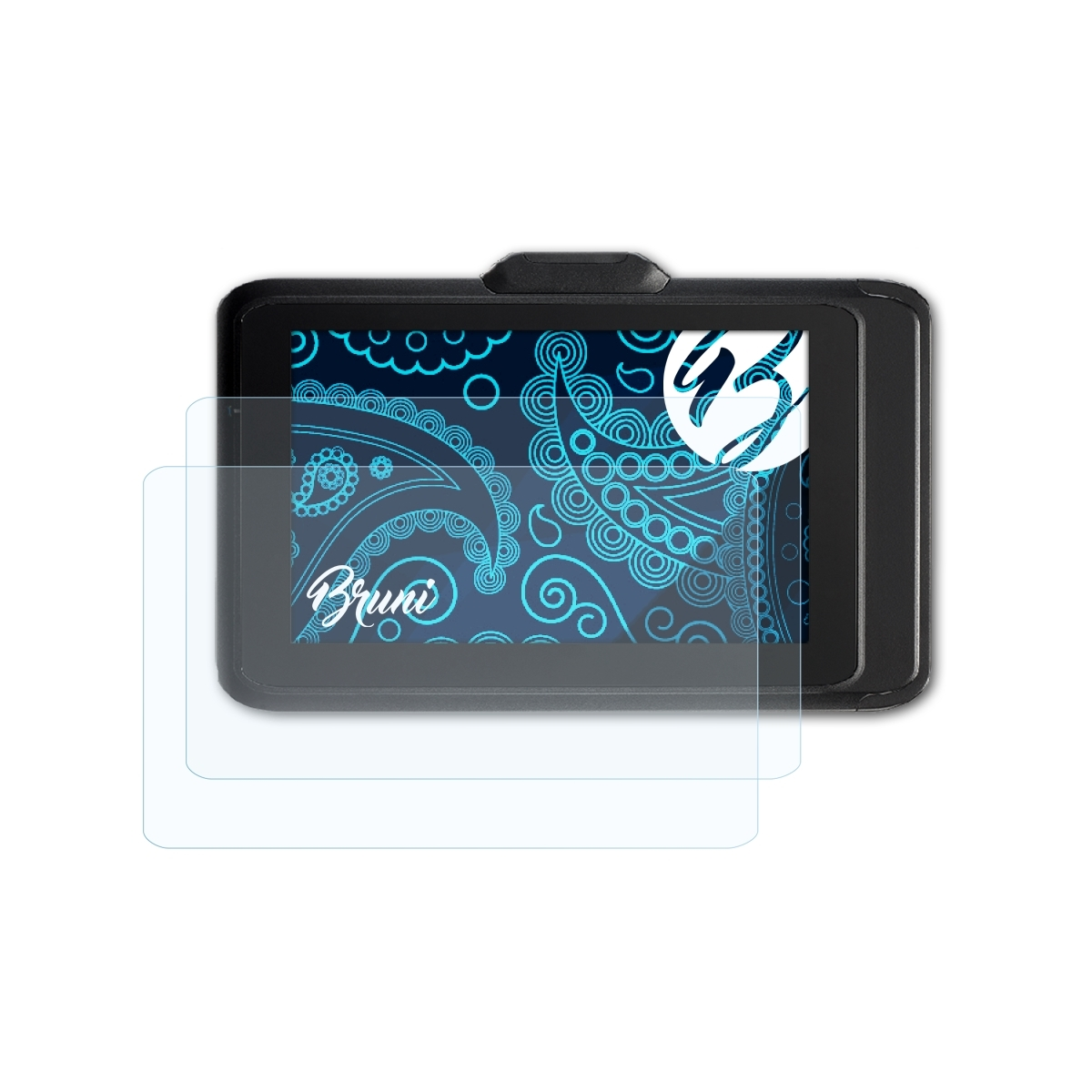 720) Micros 2x Oracle BRUNI Basics-Clear Tablet Schutzfolie(für