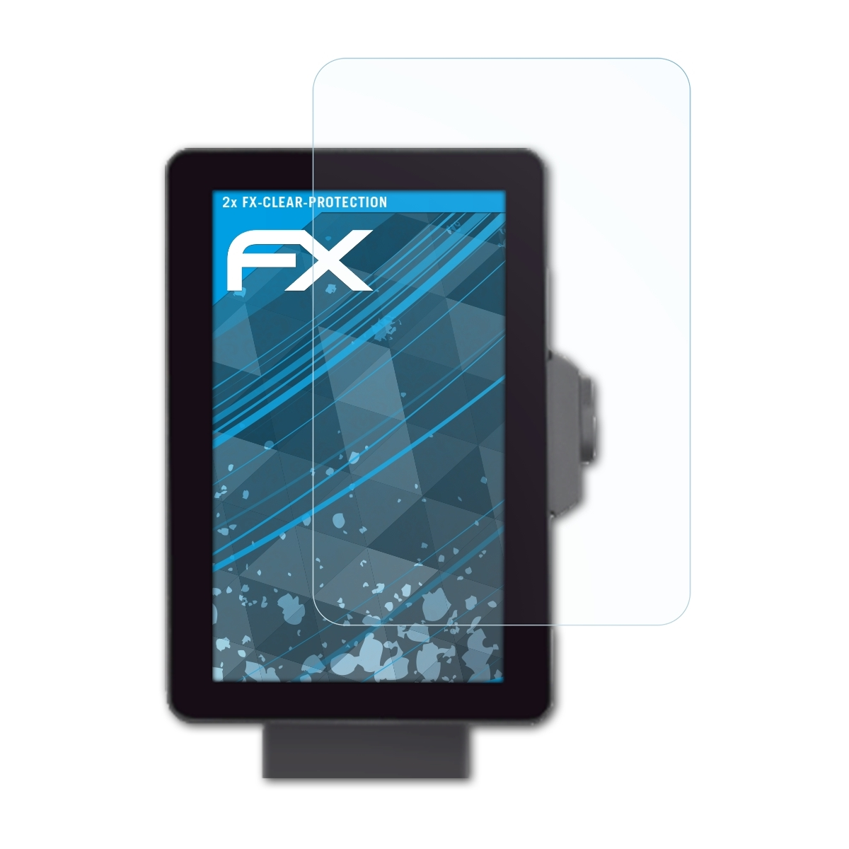 ATFOLIX 2x FX-Clear Displayschutz(für Zonerich ZQ-SK10)