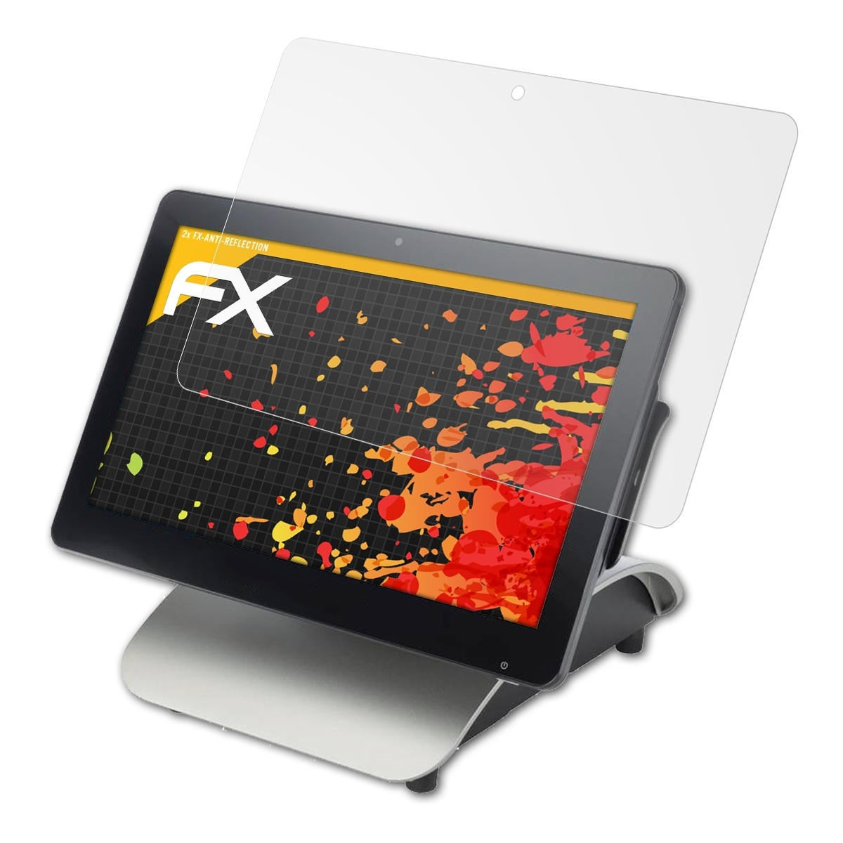 ATFOLIX 2x FX-Antireflex Oracle Workstation Displayschutz(für 620) Micros