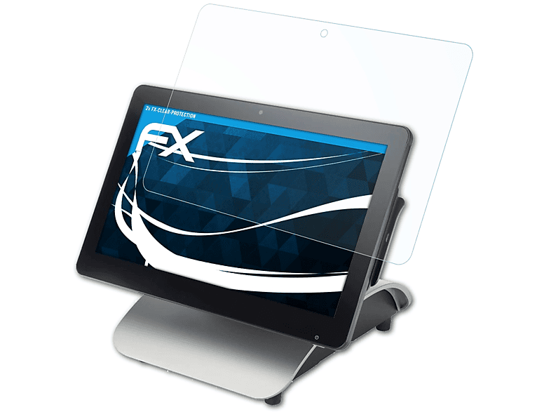 ATFOLIX 2x FX-Clear Displayschutz(für Oracle Micros Workstation 620)