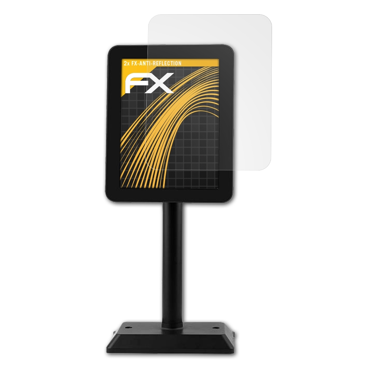 FX-Antireflex 2x Display) Sam4s SCD-100 ATFOLIX Displayschutz(für Pole