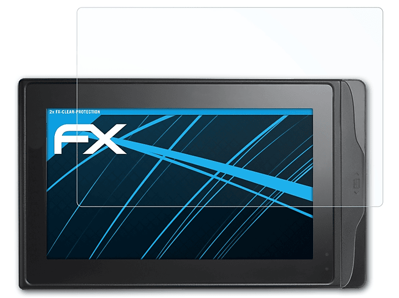 ATFOLIX 2x FX-Clear Displayschutz(für Oracle Micros Tablet R-Series)